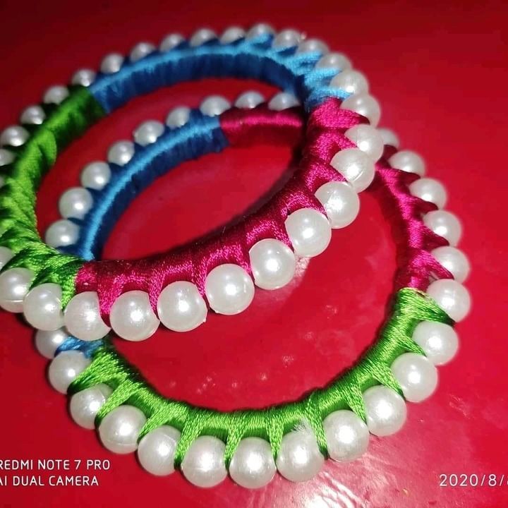 Product uploaded by Handmade silk thread bangles on 5/21/2021