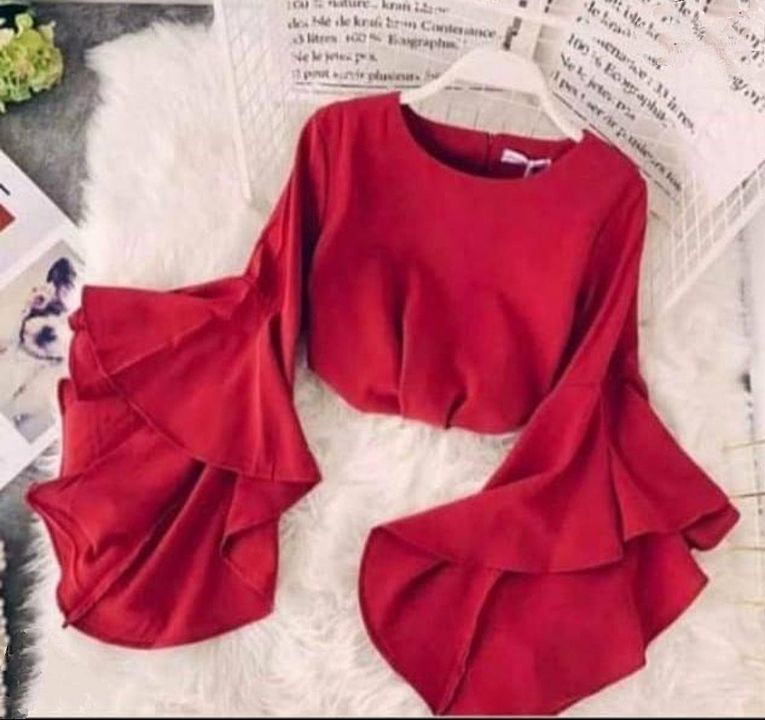 Trendy Red Top uploaded by Classy N Comfort on 8/5/2020
