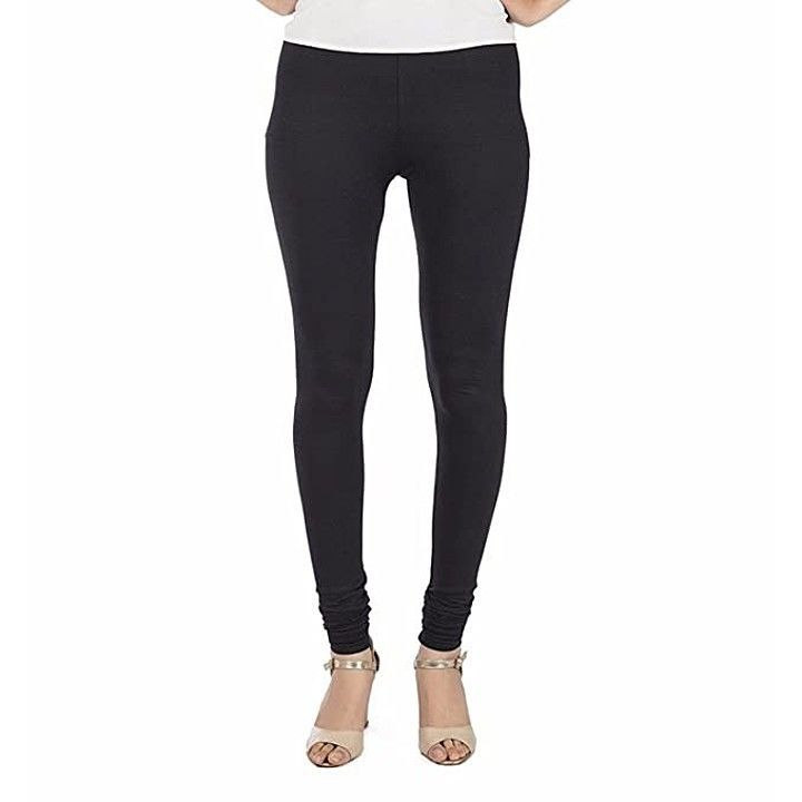 Women's cotton lycra 4 way stretchable churidar leggings uploaded by business on 8/5/2020