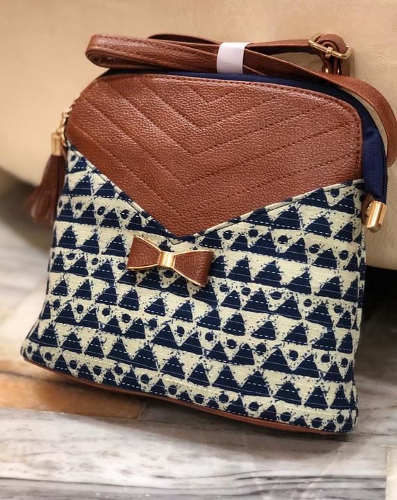 *The Bow sling *
Single partition sling bag  uploaded by Anugraha Fashions on 5/21/2021