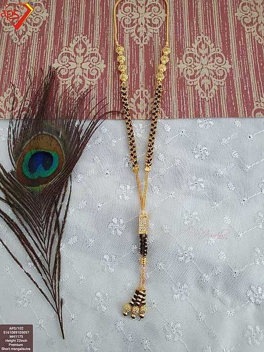 Short mangalsutra uploaded by business on 8/5/2020