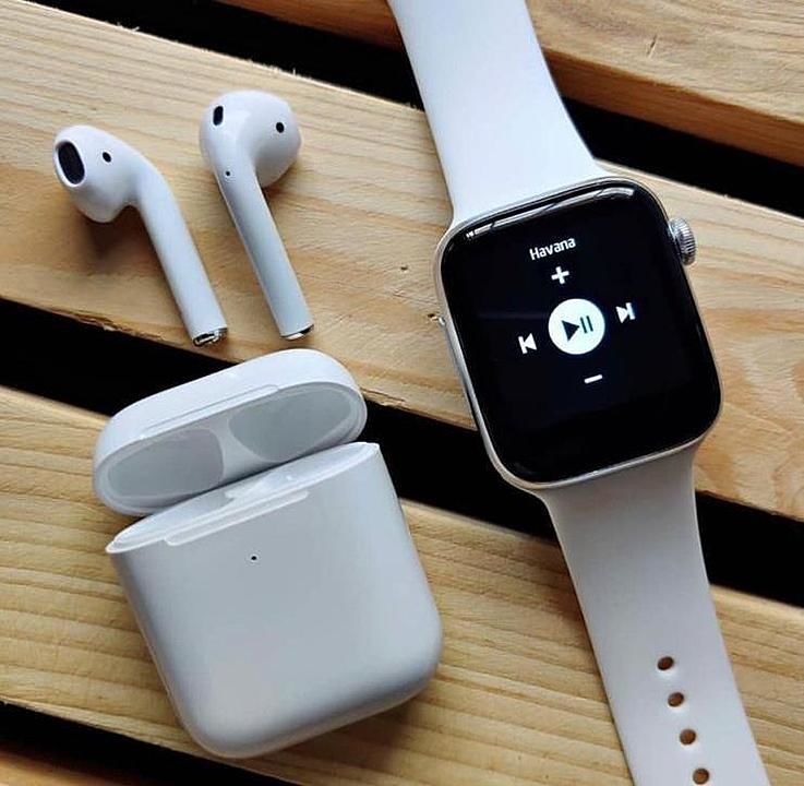 Airpods 2 and Iwatch 5 lite combo uploaded by business on 8/5/2020