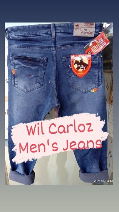 Wil Carloz Men's Jeans uploaded by Bharat Fashion on 5/22/2021