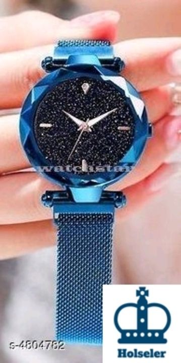 Catalog Name:*Stylish Women Watches*
Strap Material: Magnet
Display Type: Analogue
Sizes:Free Size
M uploaded by SK collection on 5/22/2021