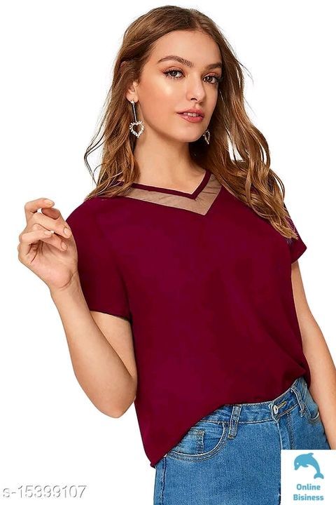 Party wear top uploaded by business on 5/22/2021