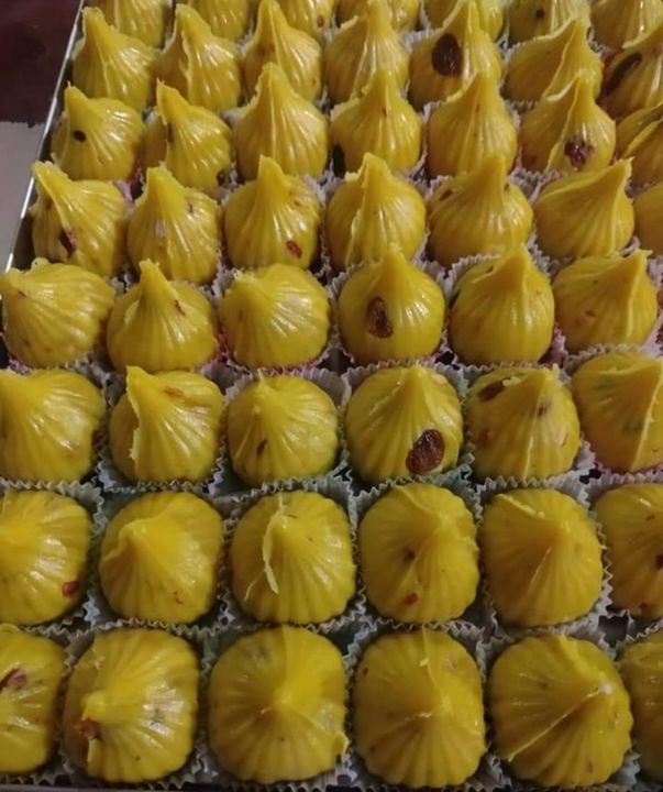 Ganesh prasadam modak uploaded by Rajasthan sweets on 5/22/2021