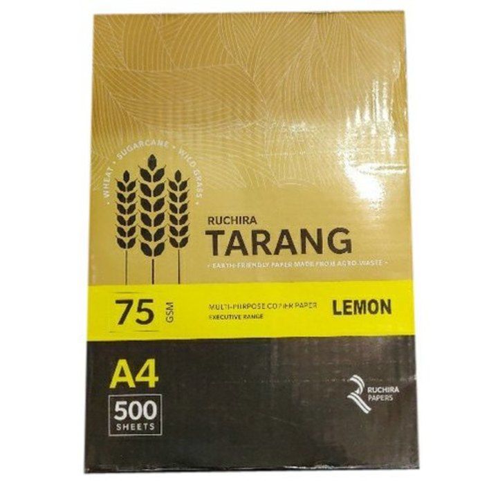 Tarang A4 75 Gsm Yellow uploaded by M/S CLASSMATE TRADERS on 5/22/2021