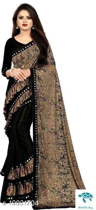 Myra Sensational Sarees
Saree Fabric: Lycra Blend uploaded by Rahul Varshney on 5/22/2021