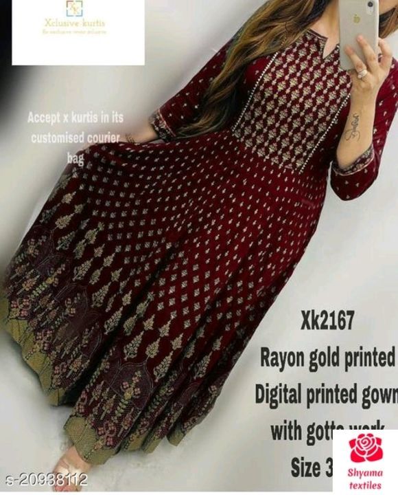 Designer kurti uploaded by Shyama textiles on 5/22/2021