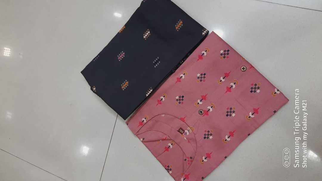 Cotton flex kurti with pant uploaded by Shree Salasar creation on 5/22/2021