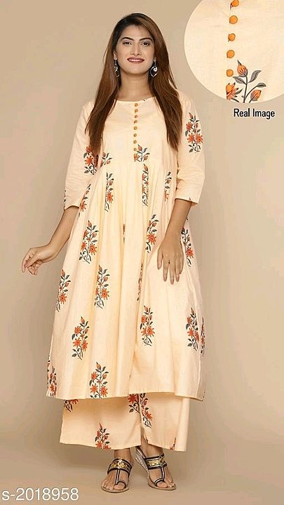 Post image Hey! Checkout my updated collection Kurta set with plazzo.