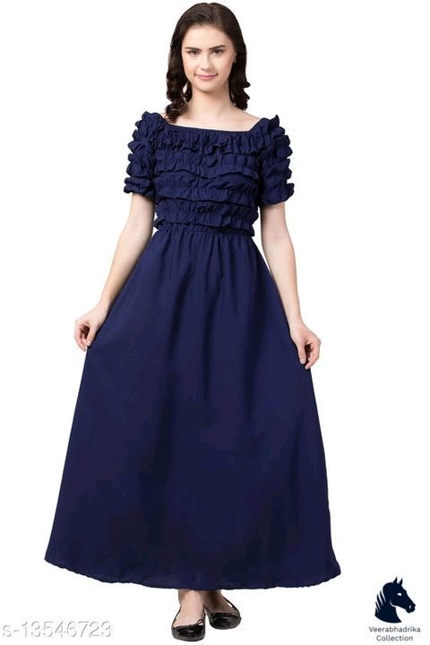 Long frock uploaded by New trend collection on 5/23/2021