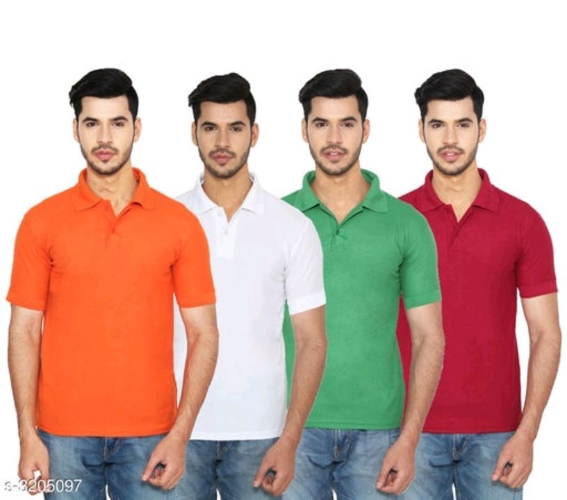 Polo t shirt combo pack 4 uploaded by business on 5/23/2021