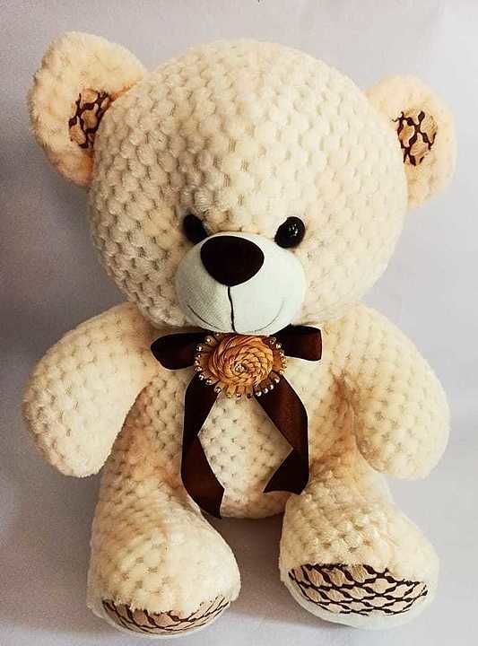 Teddy bear Cream-40cm Height uploaded by Stuffy Soft India on 8/6/2020