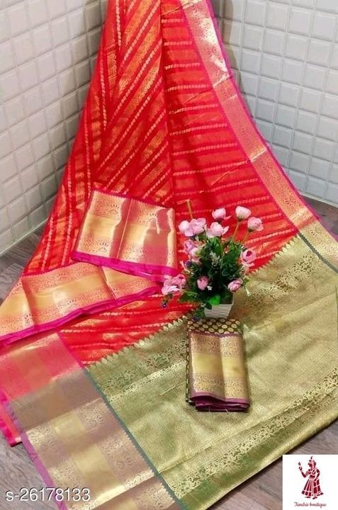 Benarasi silk saree uploaded by business on 5/23/2021