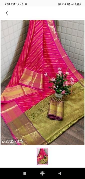 Benarasi silk saree uploaded by Tandris collection on 5/23/2021