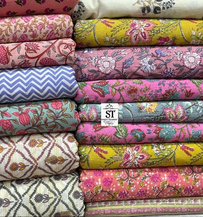 Cambric cotton Prints uploaded by ST Fabrics on 5/23/2021
