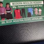 Business logo of Modern Woollen Hosiey