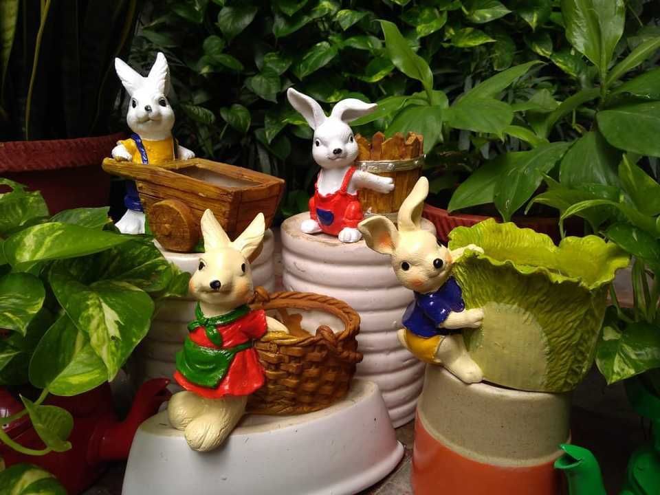 Rabbit Planters  uploaded by business on 5/23/2021