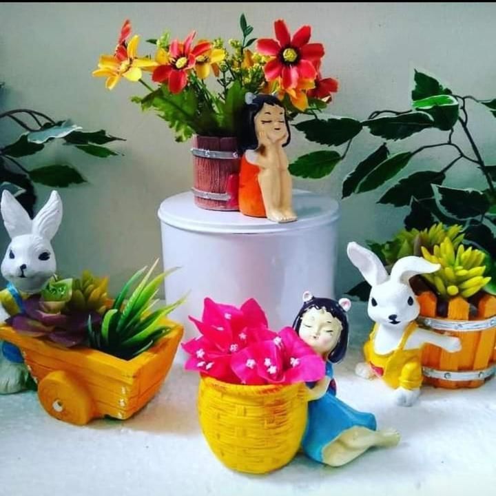 Cute resin planter  uploaded by business on 5/23/2021