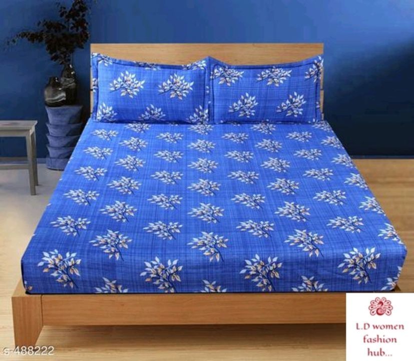 Cotton bedsheets free shipping cod available uploaded by L.D women hub on 5/23/2021