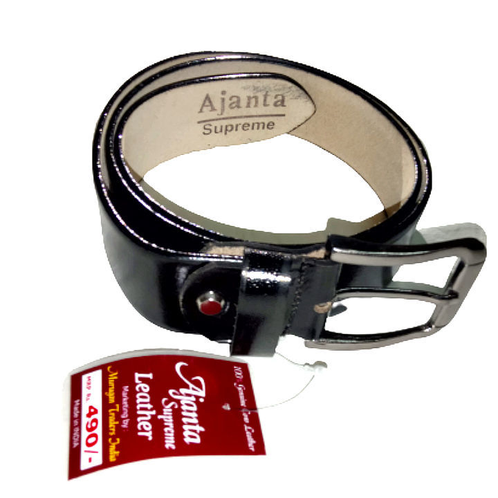 Ajanta supreme leather belt price sale