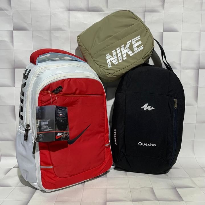 Bagpack combo uploaded by Om collections  on 5/23/2021