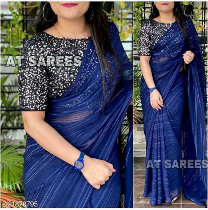 Designer saree uploaded by business on 5/23/2021