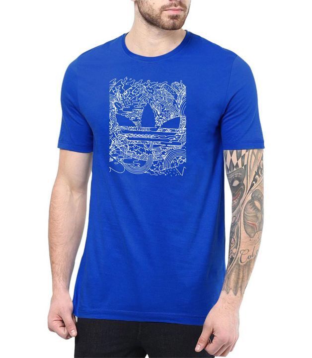 Deepcrown Printed T-shirts | CHANDIGARH |180 GSM | 100% PURE COTTON | SCREEN PRINTING | uploaded by business on 5/23/2021