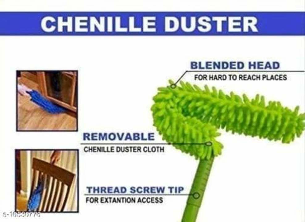 Multipurpose Microfiber Cleaning Duster with Extendable Telescopic Wall Hanging Handle uploaded by business on 5/23/2021