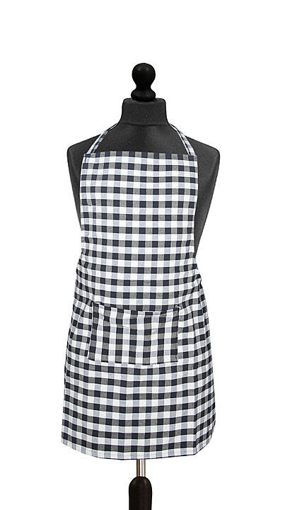 New Checkered Pattern Cotton Apron with Center Pocket size 52x72 cm (08) uploaded by Shubham Online Store on 8/6/2020