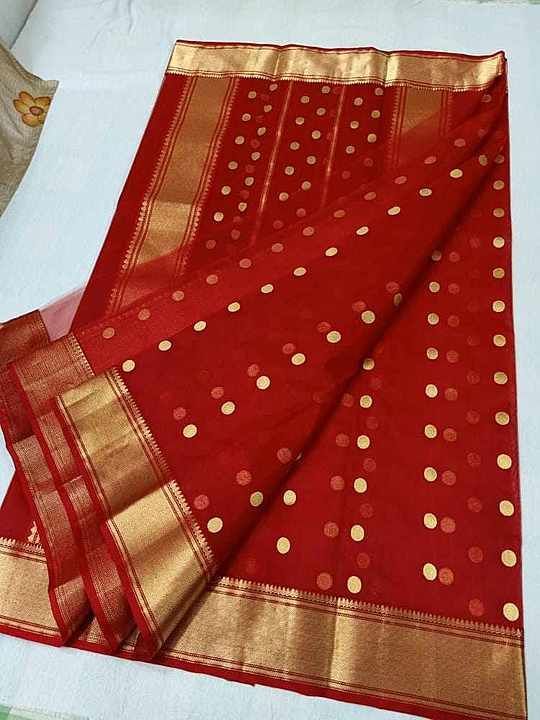 Chanderi saree uploaded by business on 8/6/2020