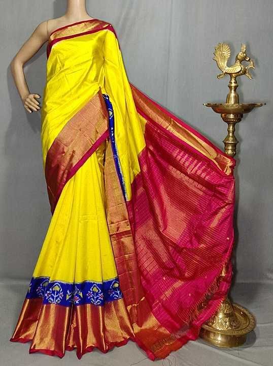 Post image Hey! Checkout my new collection called Ikkat silks sarees .