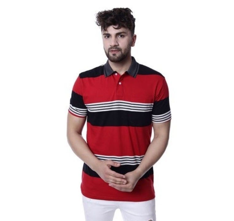 Stylish Partywear Men Tshirts. uploaded by let's buy on 5/24/2021