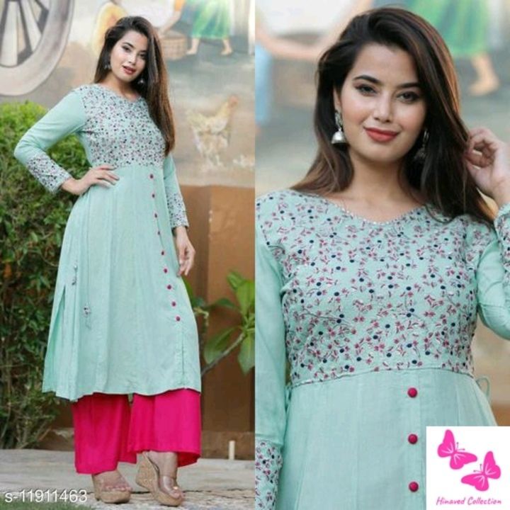 Kurti set uploaded by Hina collection on 5/24/2021