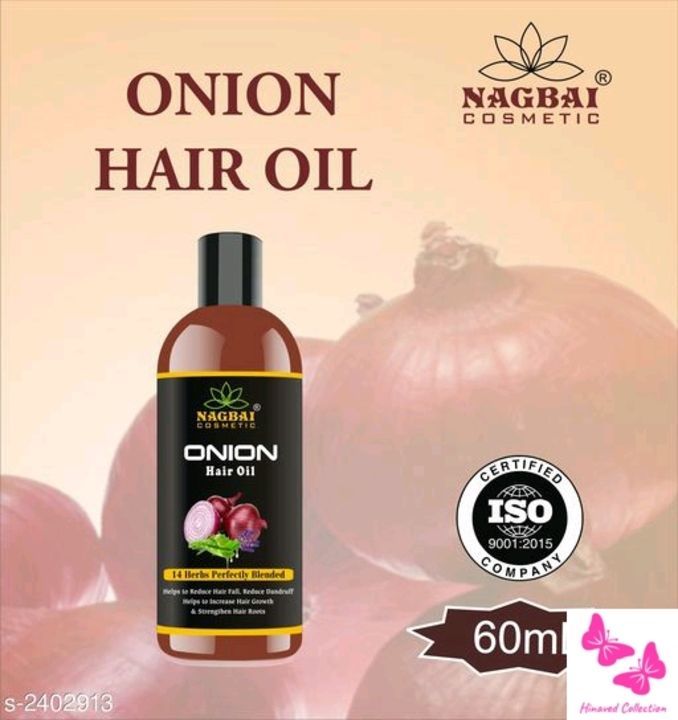 Onion hair oil uploaded by business on 5/24/2021