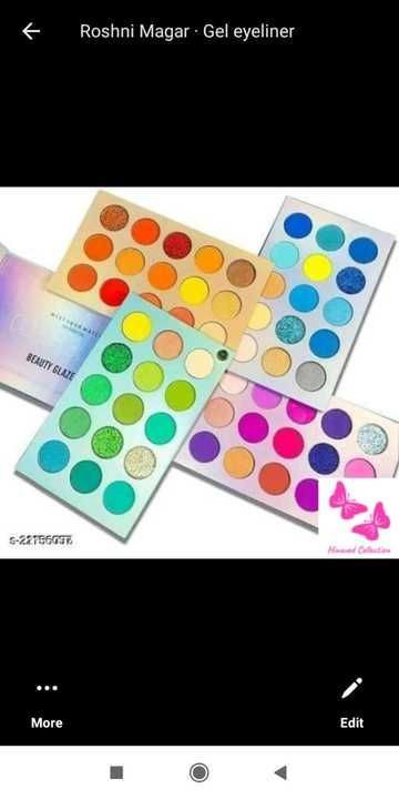Eyeshadow palet uploaded by Hina collection on 5/24/2021
