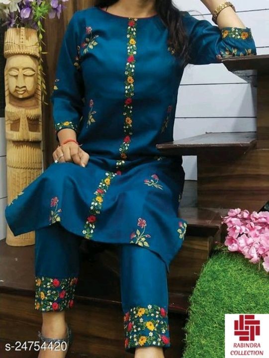 Kurti With Pant uploaded by business on 5/24/2021