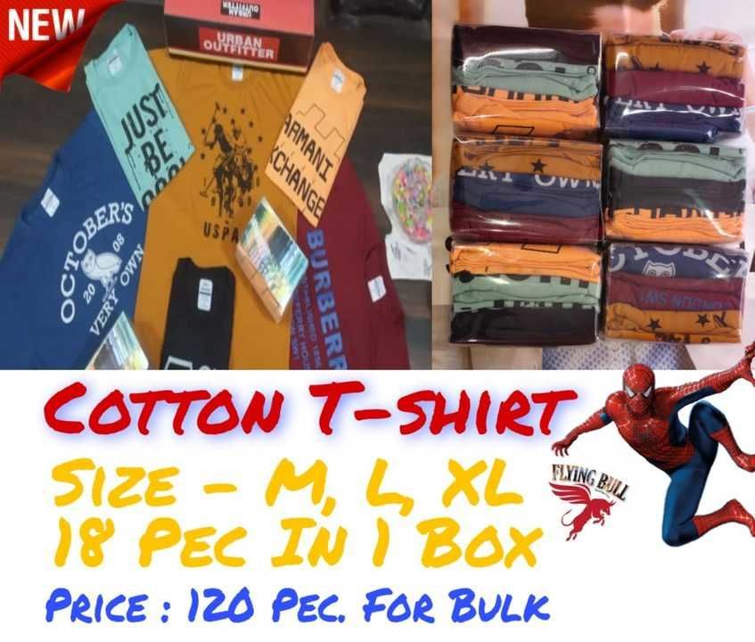 Cotton T-shirt  uploaded by Vivaan Collection on 5/24/2021