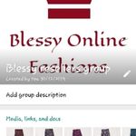 Business logo of BLESSY ONLINE FASHIONS 