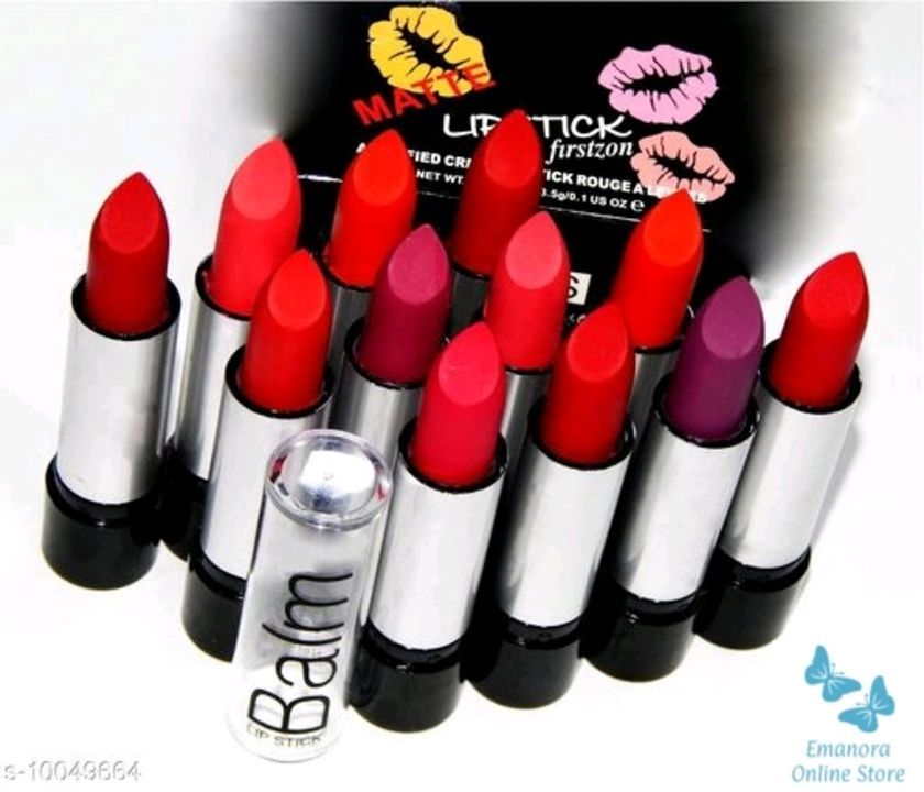 Solxona super mate lipstick multipack of 12 lipstick  uploaded by business on 5/24/2021