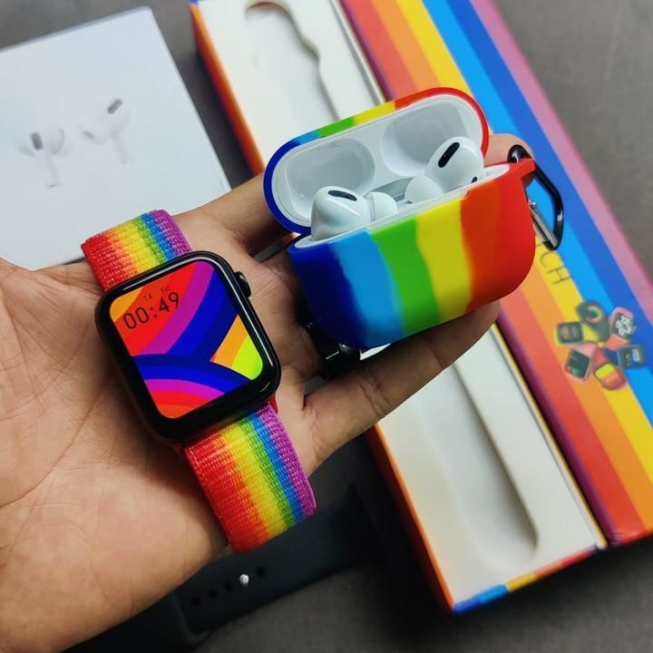 APPLE WATCH SERIES 6 WITH APPLE AIRPOD PRO 🌀🌀 uploaded by THE LUXURY GADGETS on 5/24/2021