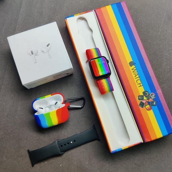APPLE WATCH SERIES 6 WITH APPLE AIRPOD PRO 🌀🌀 uploaded by THE LUXURY GADGETS on 5/24/2021