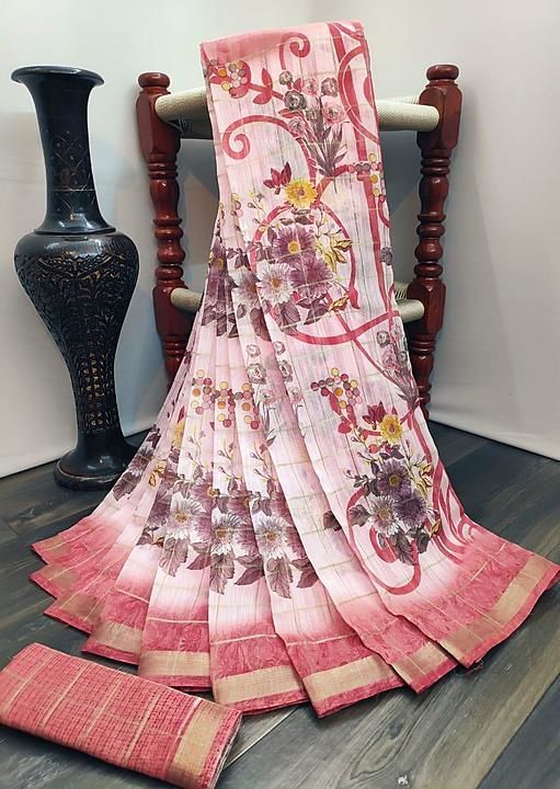 Post image GARDEN RANI FLOWERS 

👉🏻Fabric:-Soft Linen Saree With PANETER  Border All Body Beautiful Flower Print


👉🏻Blouse:-Running Blouse

👉🏻Cut:-6.3 Mtr With Blouse

   *Price-599 /-+ ship *


👉🏻Best Rate &amp; Best Qulity Always

*👉🏻MASS STOCK READY KEEP UPLOAD IN YOUR PORATAL &amp; OTHER SOCIAL MEDIA*dxd