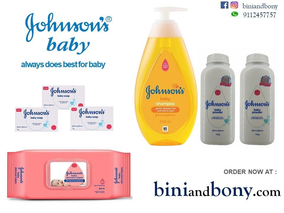Johnsons Baby Products uploaded by Bini & Bony on 5/25/2021