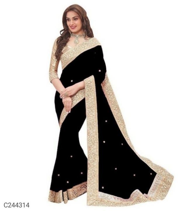 Saree with Lace border uploaded by business on 5/25/2021