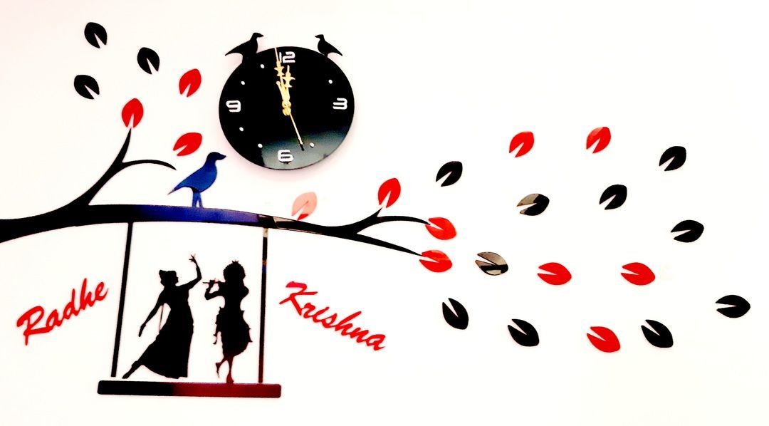 Acrylic wall clock  uploaded by business on 5/25/2021