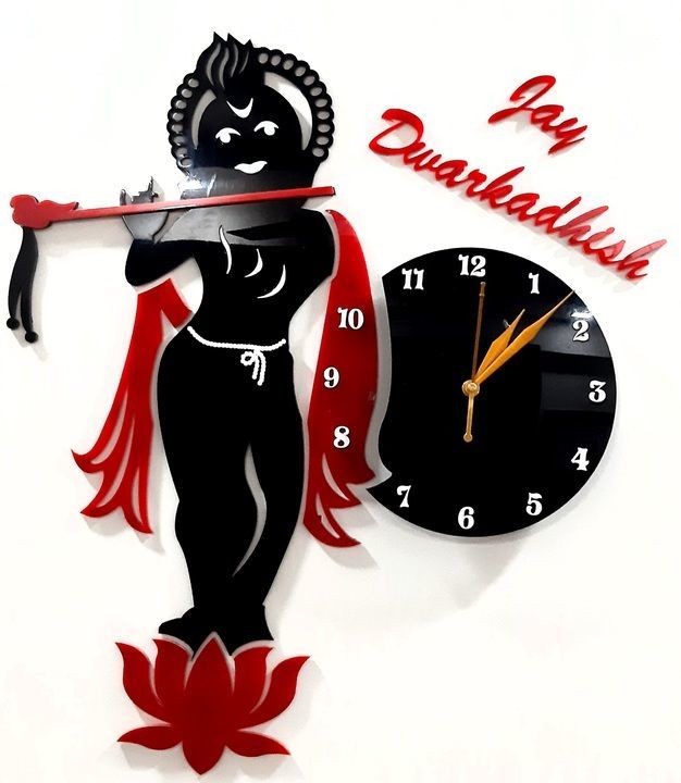 Acrylic wall clock  uploaded by business on 5/25/2021