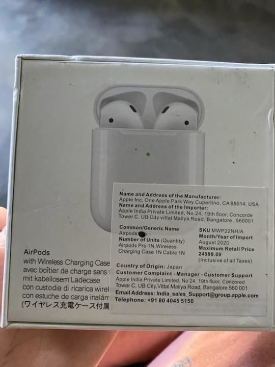 Airpods 2 Japan Quality uploaded by business on 5/25/2021