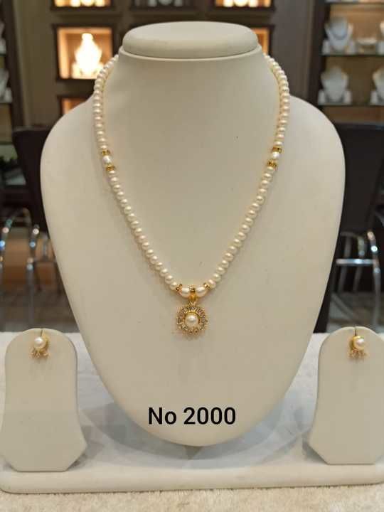 Post image Hyderabadi Pearls necklace.